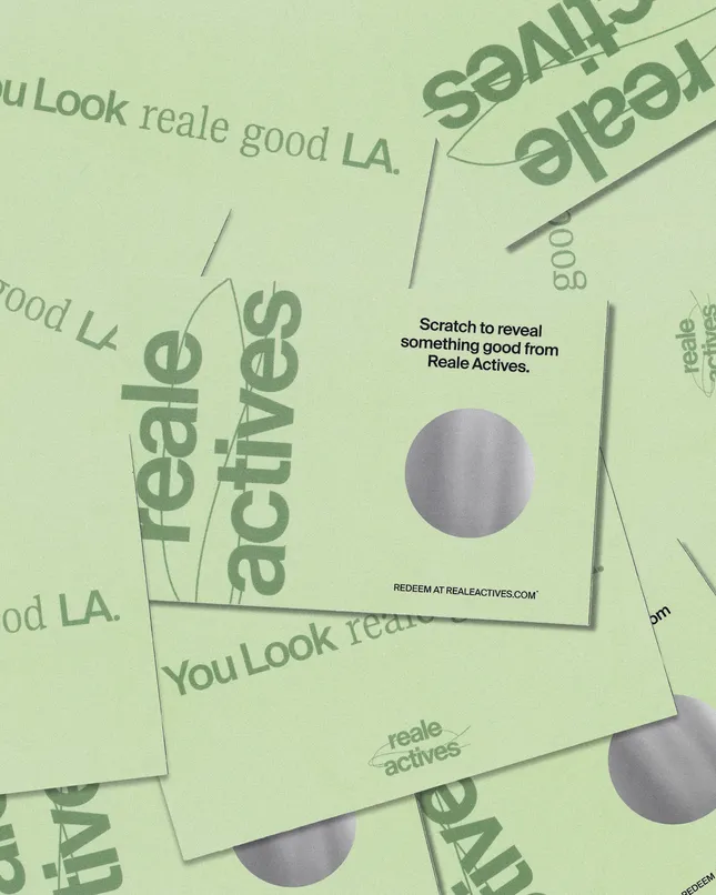 Reale Actives Event Collateral