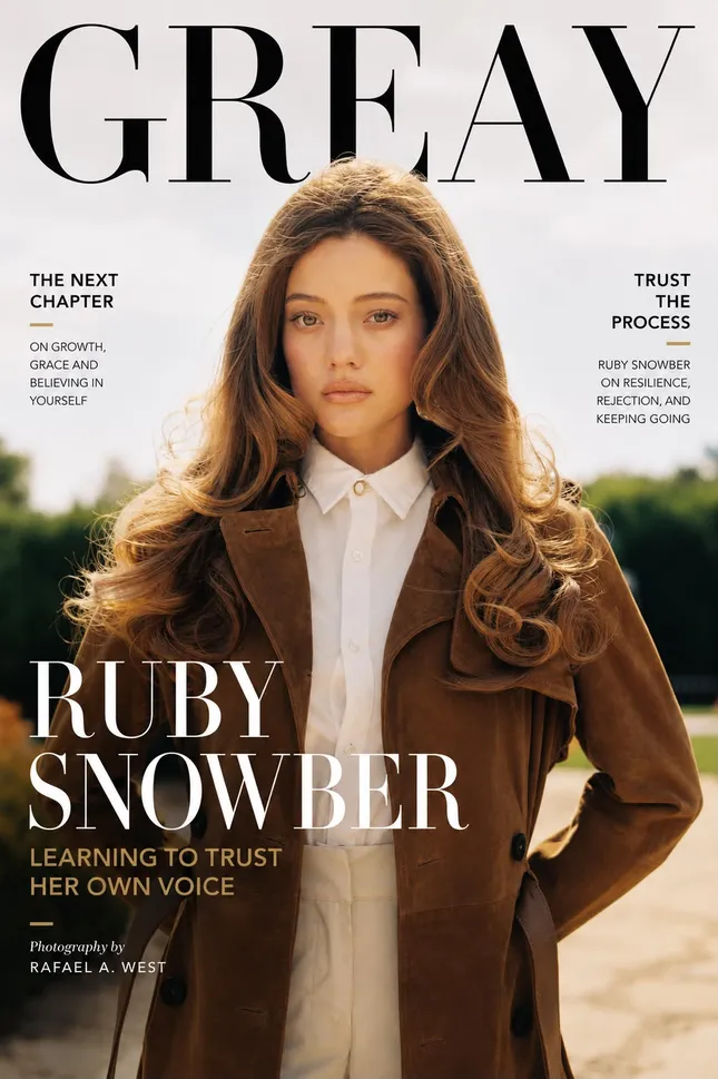 Actress, Model RUBY SNOWBER x GREAY Magazine