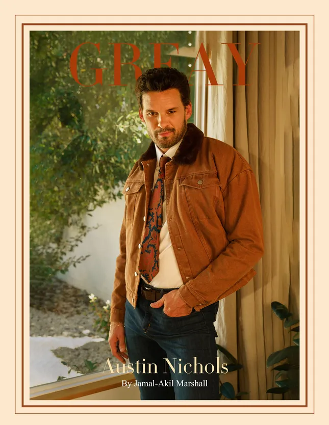 Actor & Director Austin Nichols cover for Greay Magazine