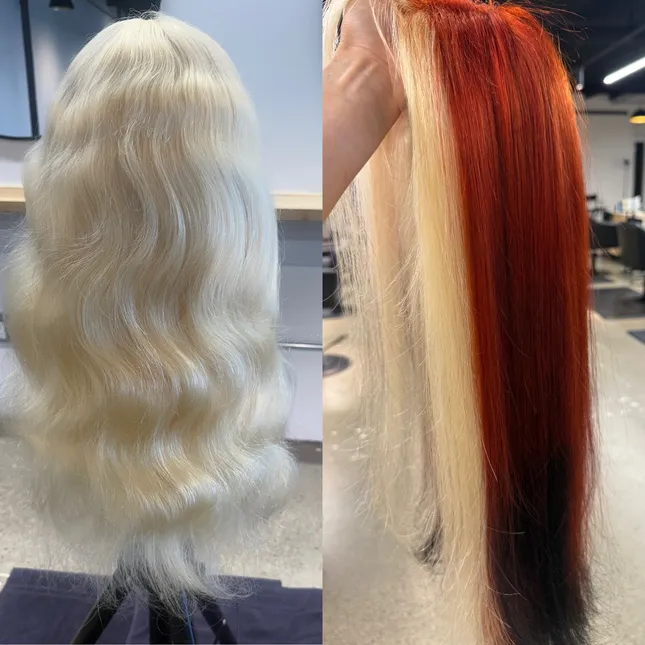 Colored wig for Artist