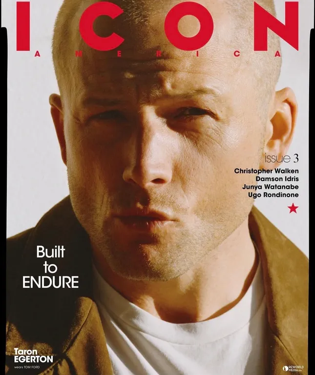 Taron Egerton x Icon Magazine