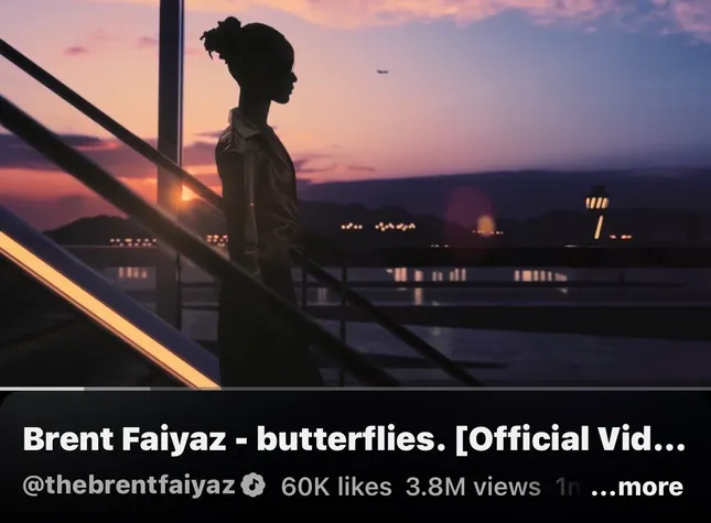 Brent Faiyaz- butterflies