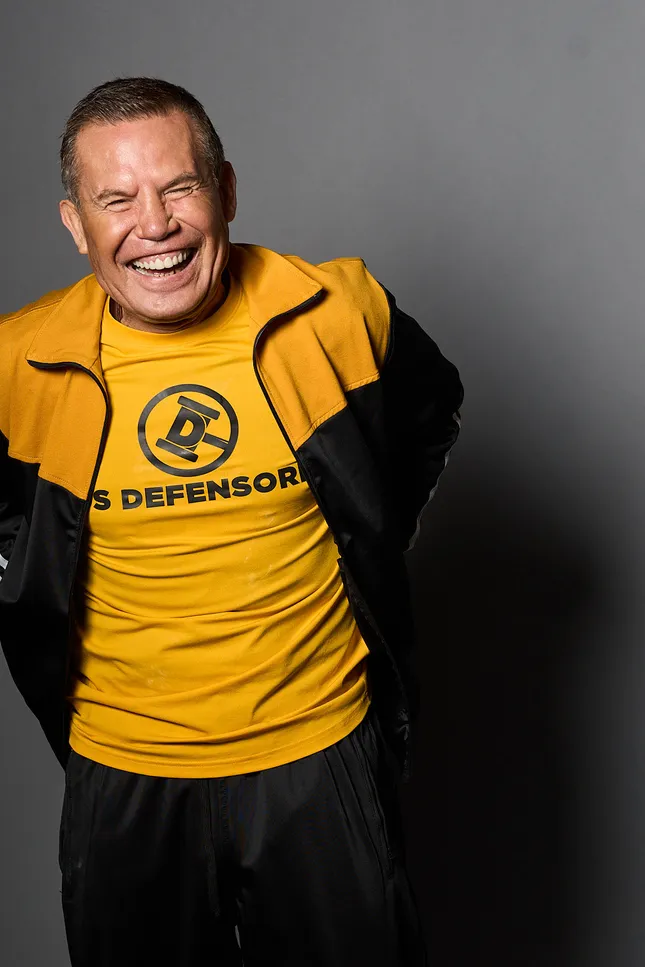 Julio César Chávez Photoshoot