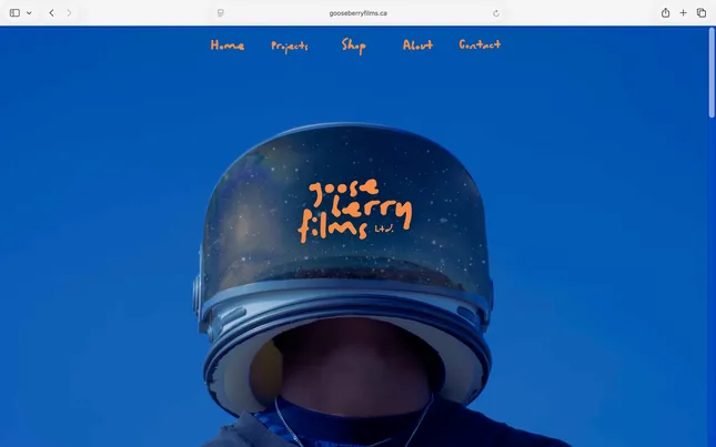 Goose Berry Films Website