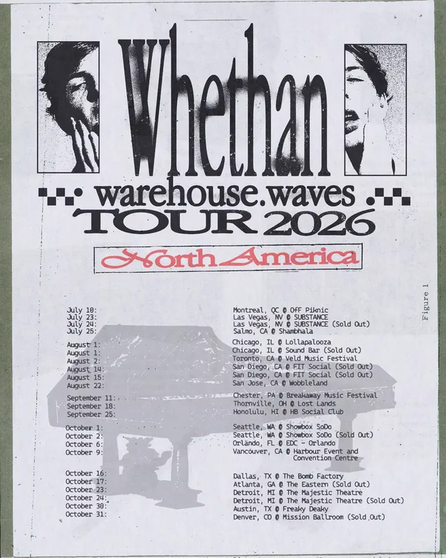 Whethan - Tour Poster & Merch Design (Alternative)