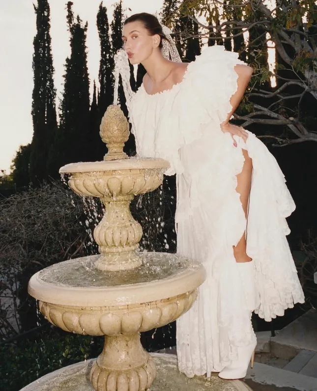 Hailey Bieber for Interview Magazine