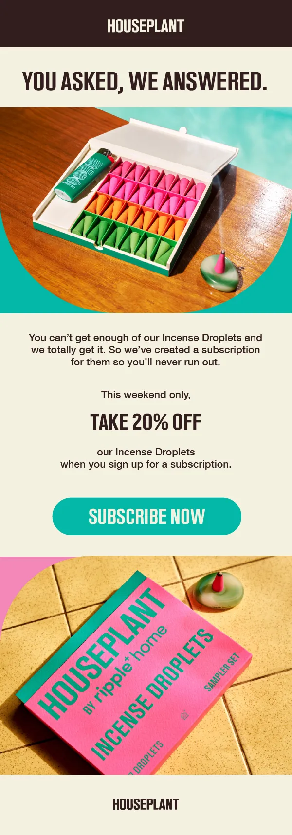 HOUSEPLANT by Seth Rogen Email and Digital Content