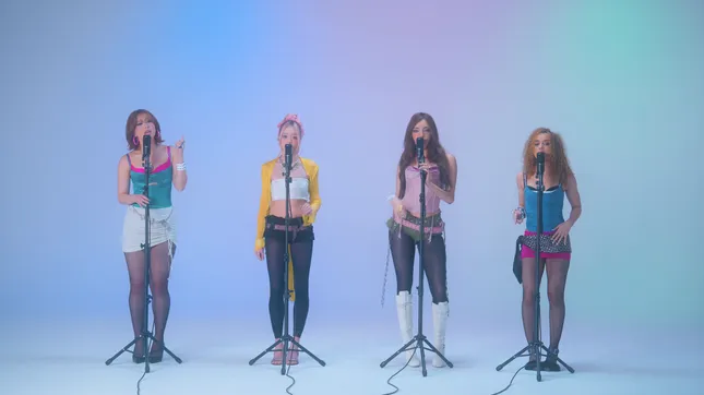 GIRLSET tweak - acappella visual