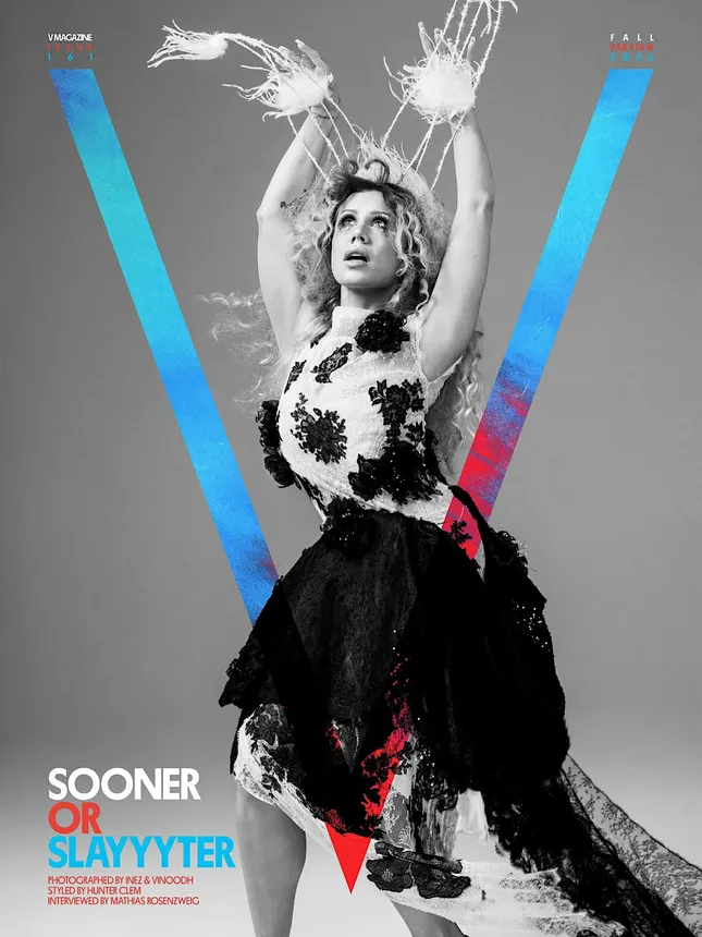 Slayyyter x V Magazine & MAC
