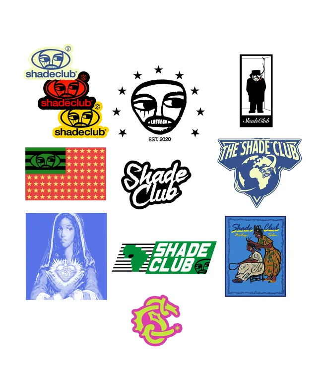 Shade Club Sticker Pack