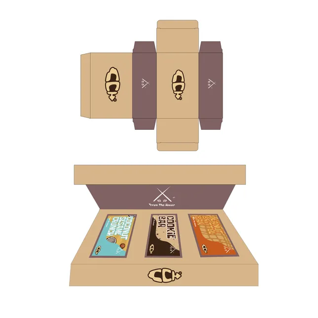 CCH Chocolate Brand Packaging & Wrapper Design