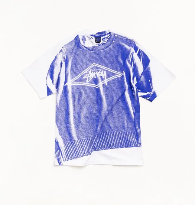 Stussy Sweater Tee Graphic