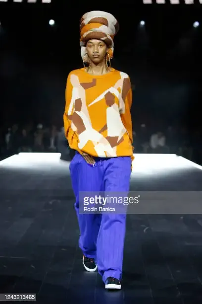 Futrograde" runway show at New York Fashion Week in September 2022