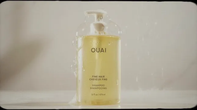 OUAI shampoo campaign