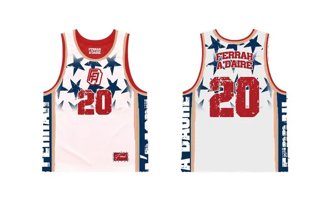 Ferrah Adaire BasketBall Jersey