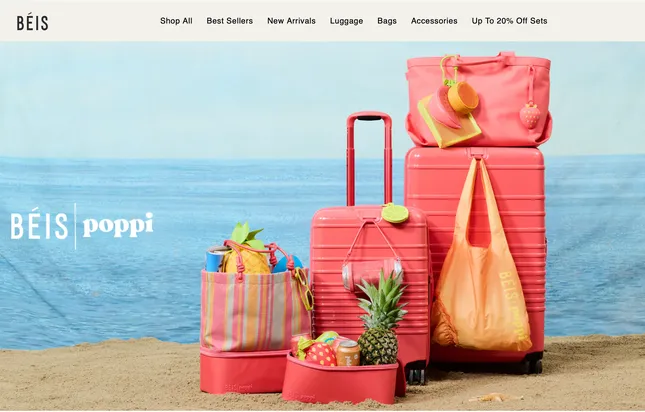 BÉIS x poppi Summer Travel Gear