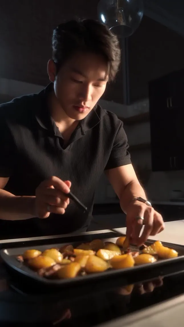 Kenny Song, Cooking Potatoes With Samsung
