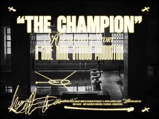 The champion -60s spot