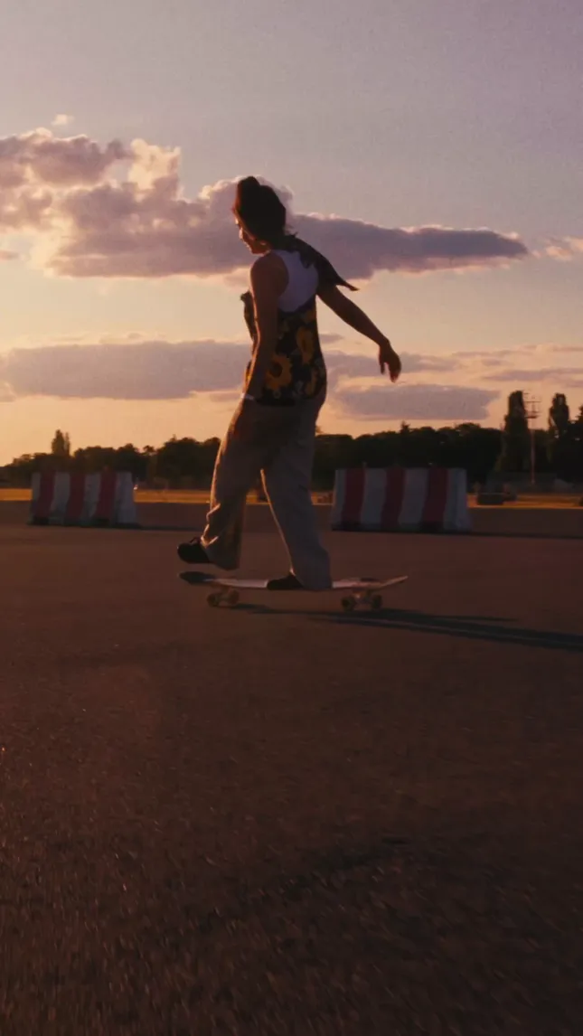 Reel for famous Longboarder