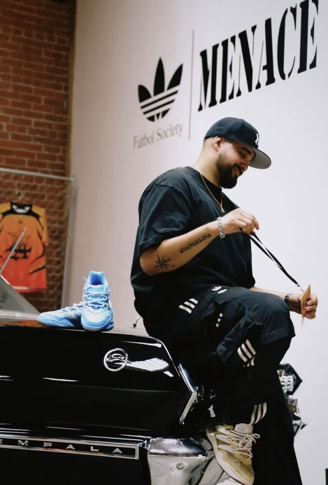 MENACE x Adidas Fútbol Society