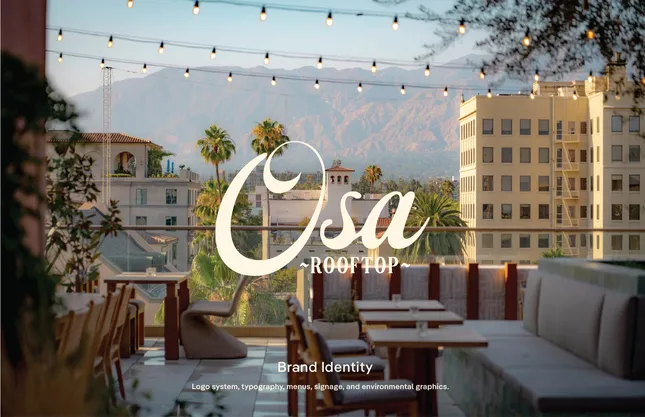 Osa Restaurant Brand Identity