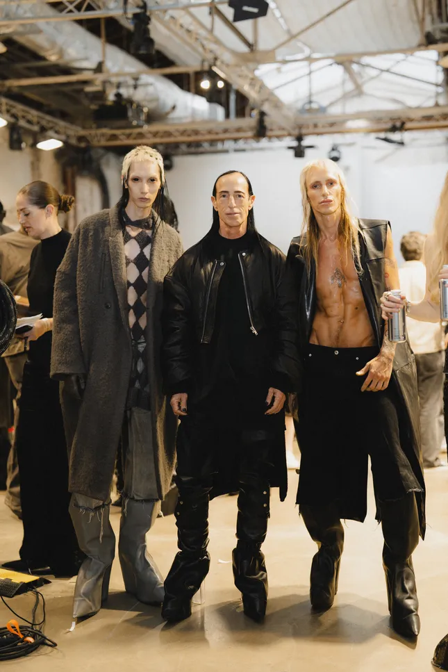 RICK OWENS FW26 MENS BACKSTAGE