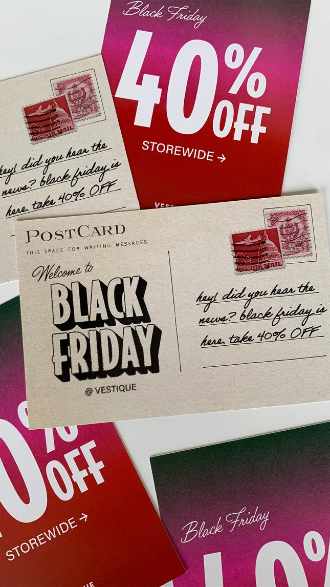 BLACK FRIDAY PROMOTION
