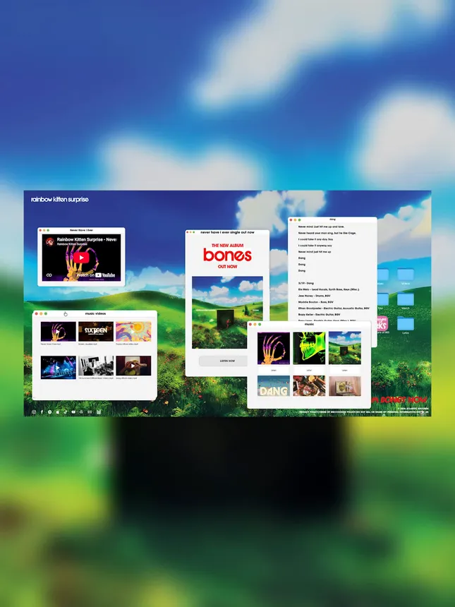 ‘bones’ - web experience