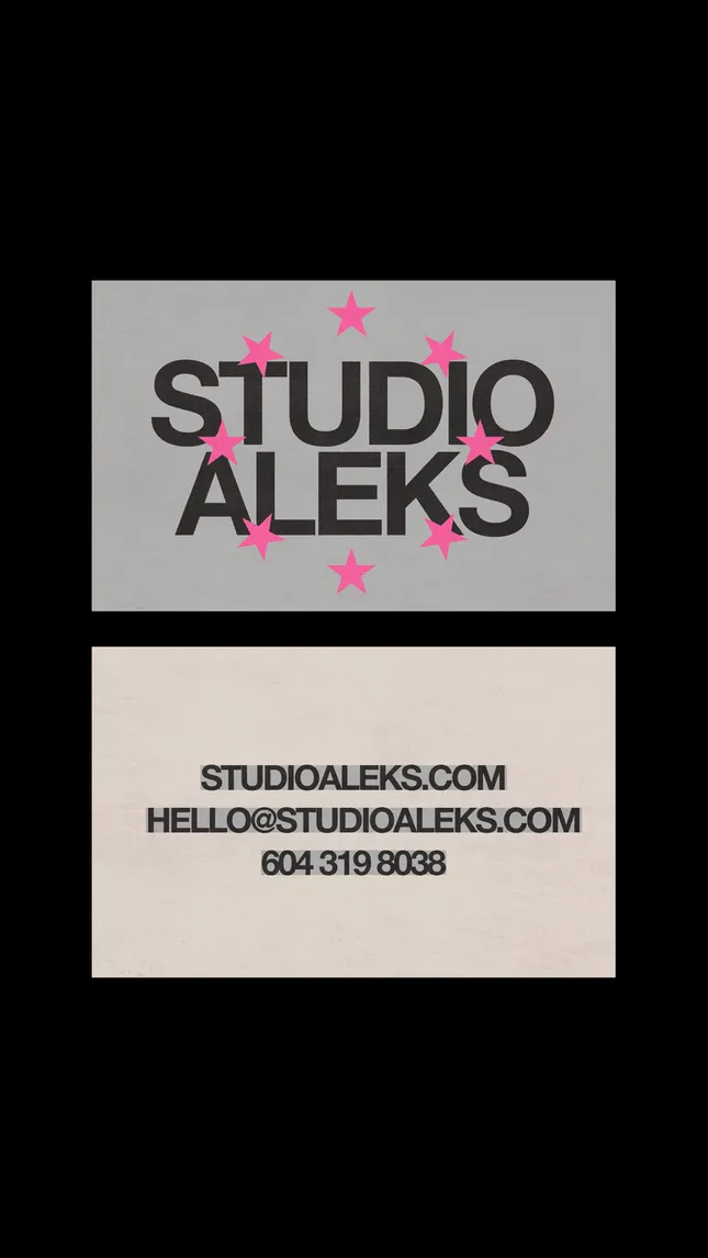 Studio Aleks graphic exploration