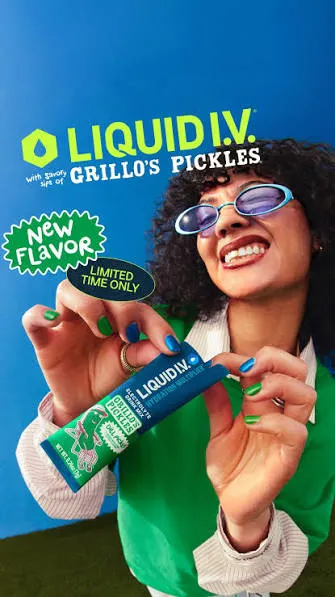 Liquid IV x Grillos Pickles Campaign