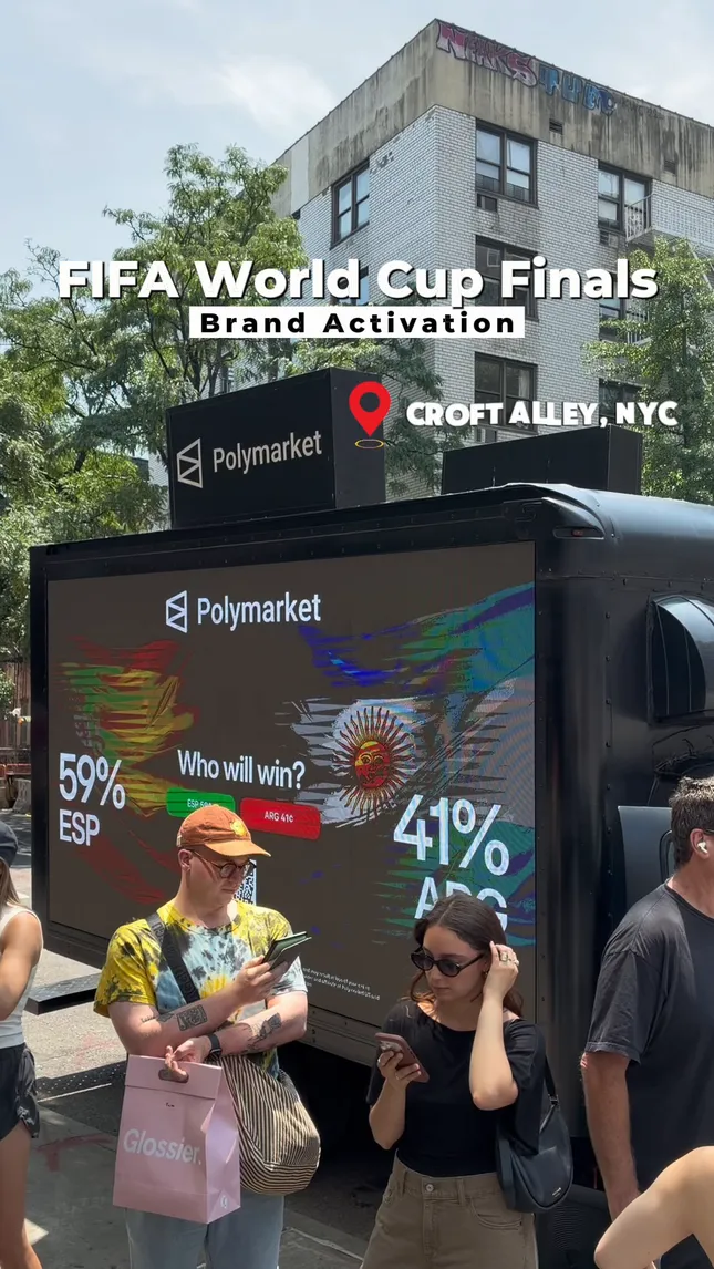 FIFA World Cup Finals Polymarket - Brand Activation