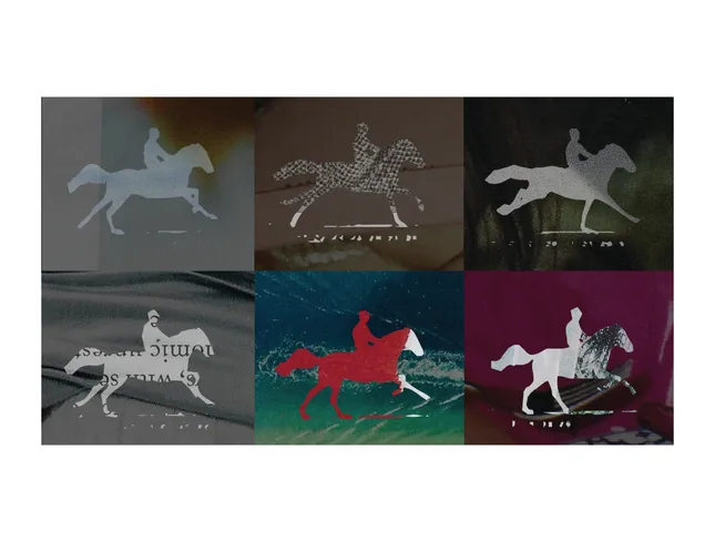 Horses Mixed Media Animation