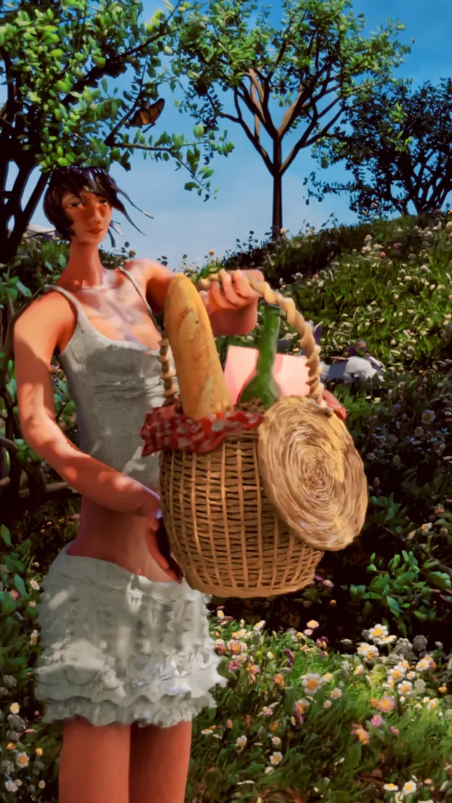 Picnic Girl