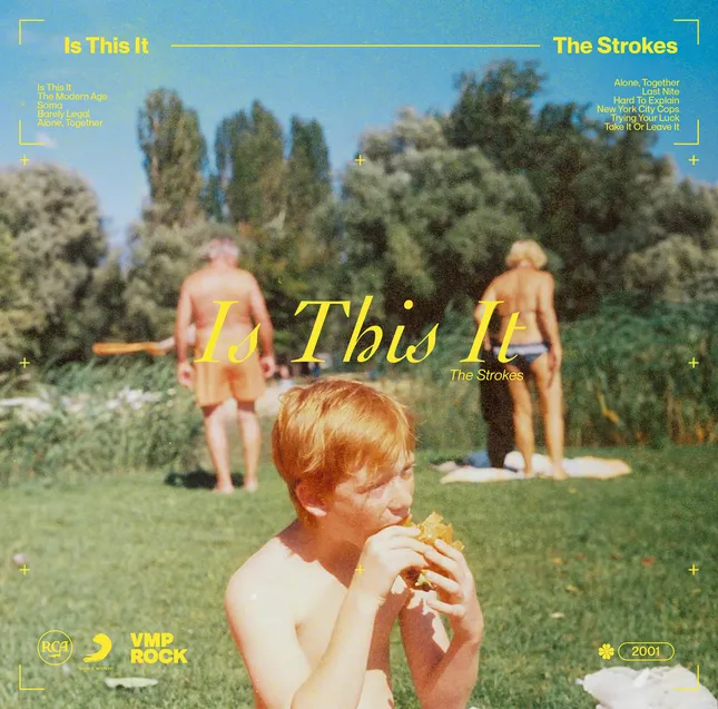 The Strokes — “Is This It” Album Redesign