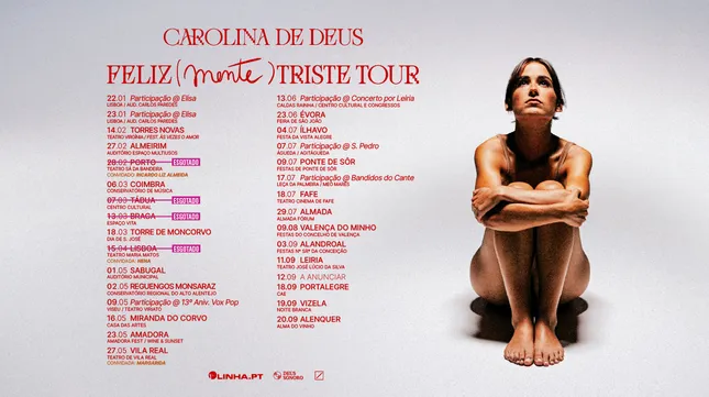 Carolina de Deus - FELIZ(MENTE) TRISTE Tour