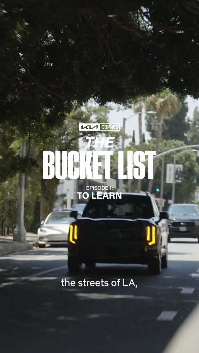 Kia x Copa90 - The Bucketlist Campaign