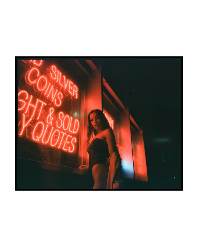 Neon Silhouette