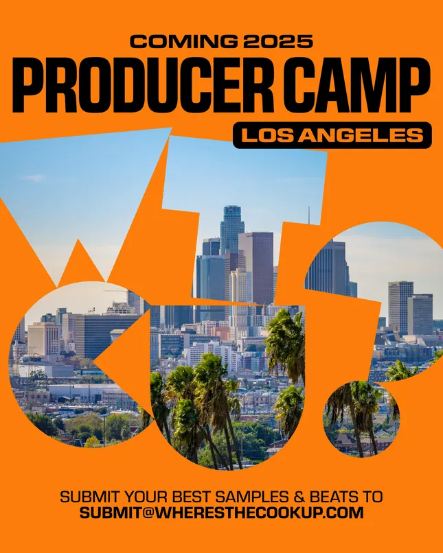 Where's The Cook Up Event Flyer