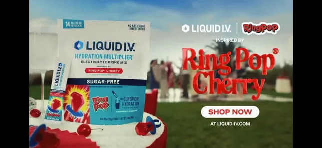 LIQUID IV x RING POP® CHERRY