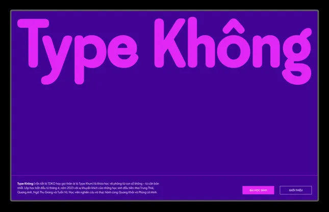 Type Không Website