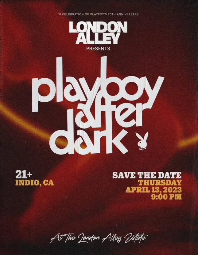 Playboy at Coachella 2023 w/ London Alley ft. Anderson Paak