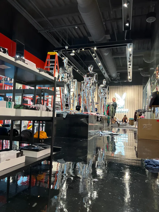 Playboy Pop Up Store Build at Westfield Century City (2023-2024)