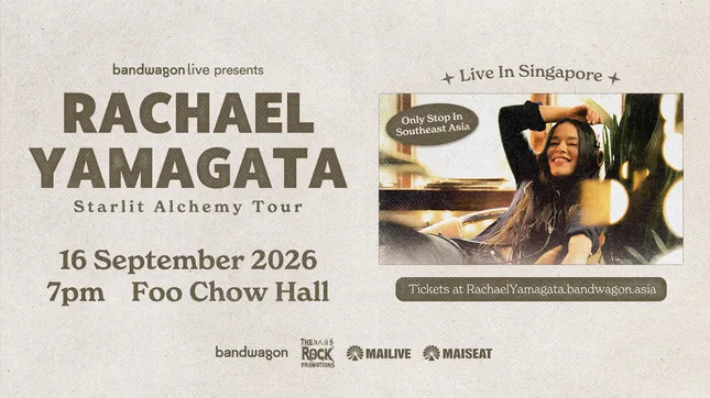 Rachael Yamagata Singapore 2026