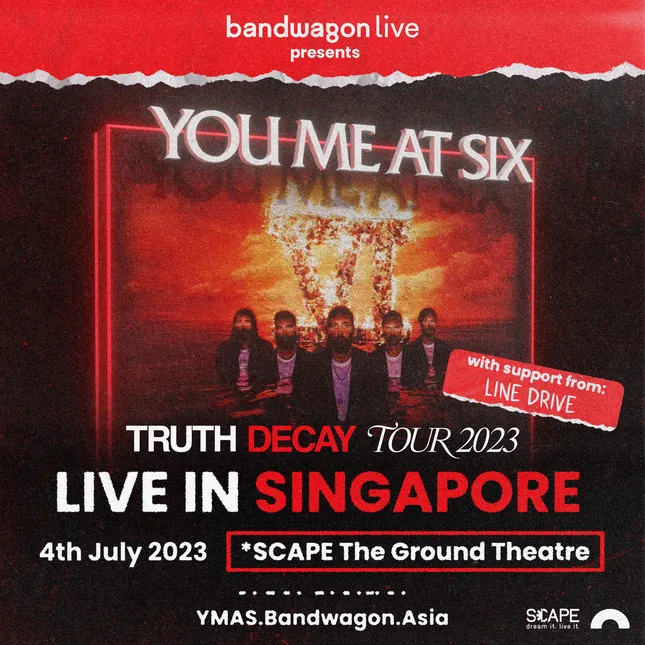 You Me At Six Singapore 2023