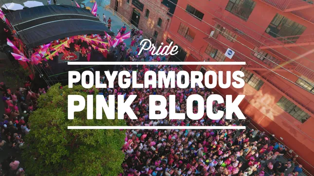 SF PRIDE Pink Block 2026