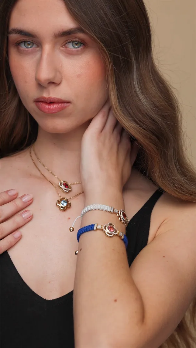 Campaign shoot for jewelry brand Flvita