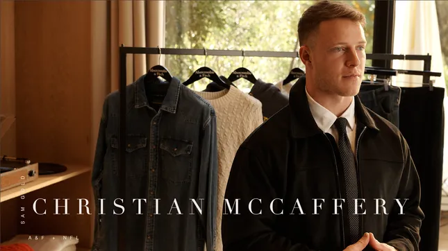 Abercrombie x NFL - Christian McCaffery