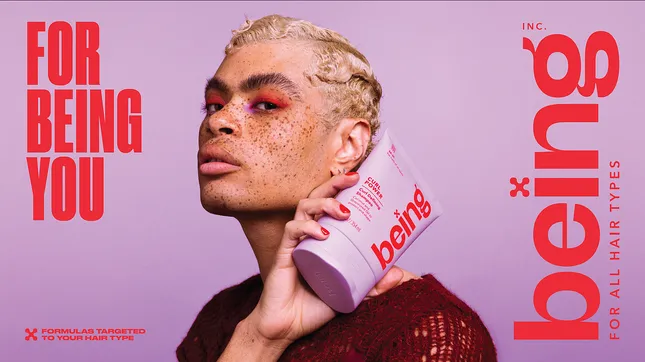 Being Haircare Launch Campaign