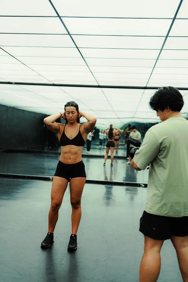 BTS from Test Shoot w/ Reegan Finkel