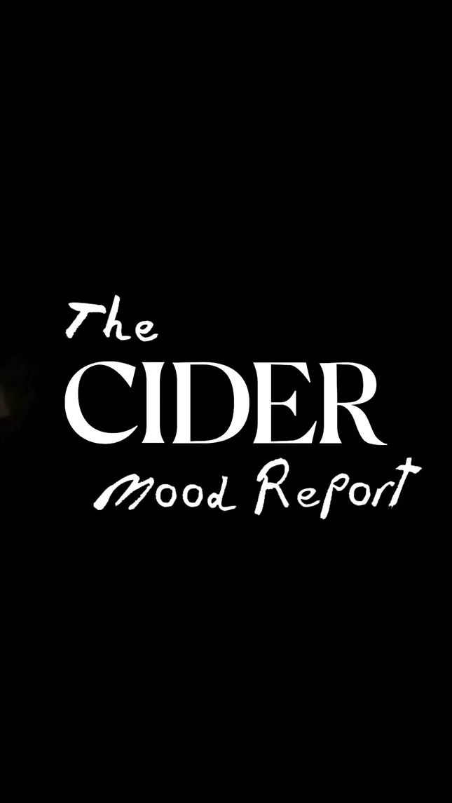 Cider Mood Report